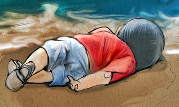 घराचा पील्हर अंगावर पडल्याने चिमुकल्याचा मृत्यू