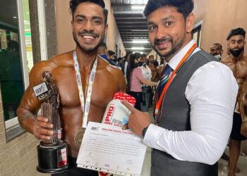 मिस्टर इंडिया स्पर्धेत आचल कडवेला सुवर्ण पदक