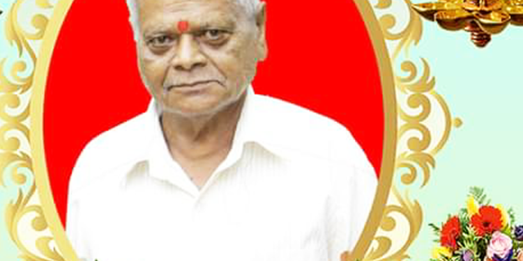 शेकाप कार्यकर्ते ग.वि. गावंड गुरुजी यांचे निधन