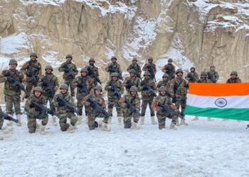 गलवानमध्ये पुन्हा तिरंगा