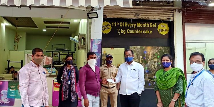 करंजाडे ग्रामपंचायतीतर्फे कारवाईचा बडगा