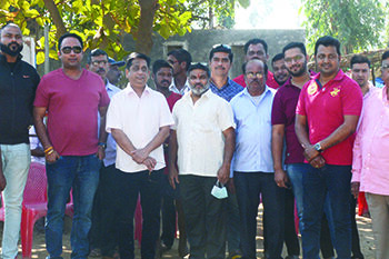 नागाव बंदर रस्त्याच्या कामाला सुरुवात