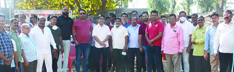 नागाव बंदर रस्त्याच्या कामाला सुरुवात