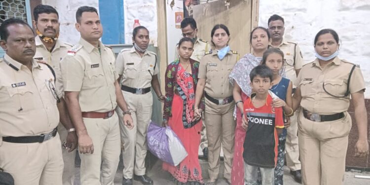 मुलांची तस्करी रोखण्यात पोलीसांना यश