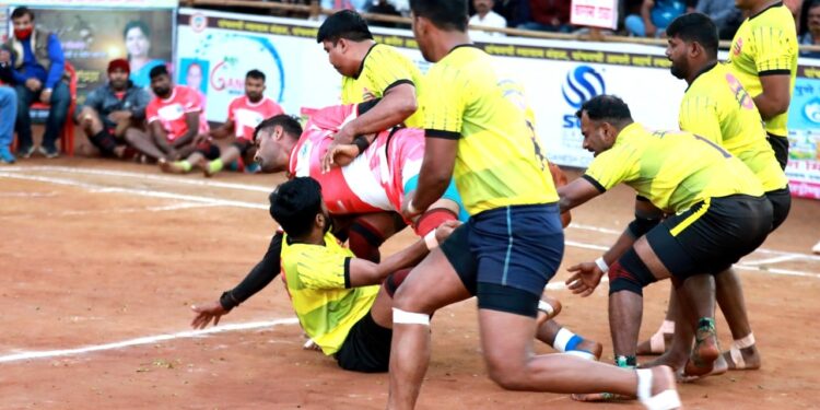 भिलारे चषक राज्यस्तरीय कबड्डी स्पर्धेत चुरस