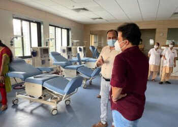 पनवेलच्या डायलेसिस सेंटरचे उद्घाटन