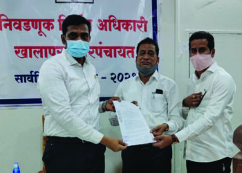 ताकई येथील इमारतींच्या सांडपाण्यामुळे शेतीचे नुकसान