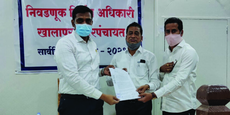 ताकई येथील इमारतींच्या सांडपाण्यामुळे शेतीचे नुकसान