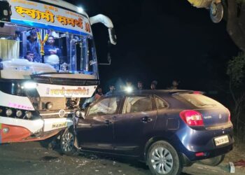 हृदयद्रावक! मुंबई- गोवा महामार्गावर अपघात; एकाच कुटूंबातील चौघे ठार