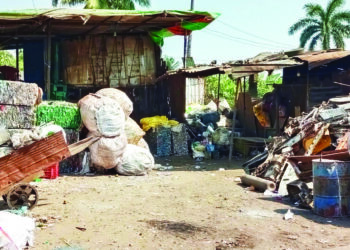 उरण परप्रांतीय भंगारमाफियांच्या विळख्यात