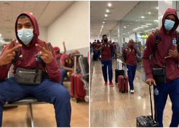 वेस्ट इंडिजचा संघ भारतात दाखल