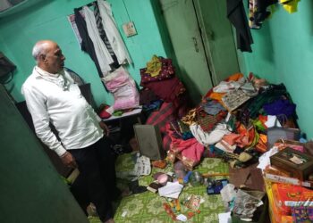 पालीत भरवस्तीत घरफोड्या