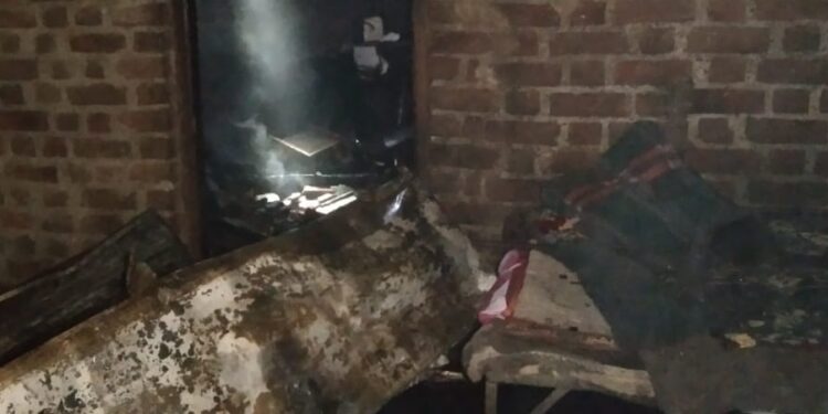 ममदापुरात सिलेंडरचा स्फोट