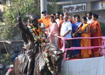 ‘जय भवानी जय शिवाजी’चा रायगडात जयघोष