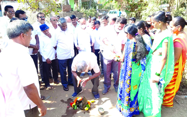 शेकापमुळे बामणगाव परिसराचा विकास