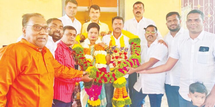 हरीग्राम उपसरपंचपदी राजश्री घरत