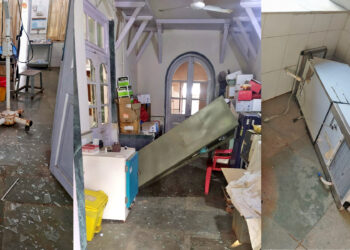 मुरुड ग्रामीण रुग्णालयाची तोडफोेड