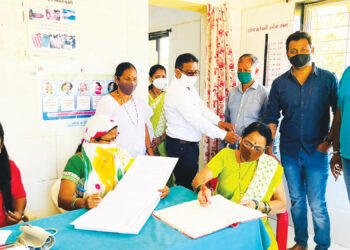 नागांव आरोग्यकेंद्रात मोफत आरोग्य तपासणी