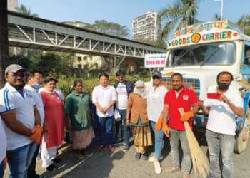 पनवेलमध्ये स्वच्छता मोहिमेचे आयोजन