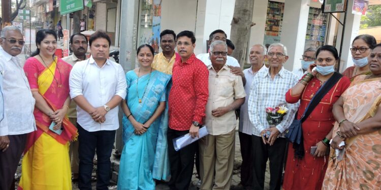 शेकाप नगरसेवकांचा विकासकामांचा धडाका