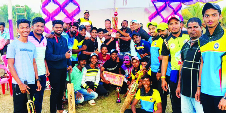 श्रीगाव क्रिकेट स्पर्धेत एसीसी देहेन संघ विजेता