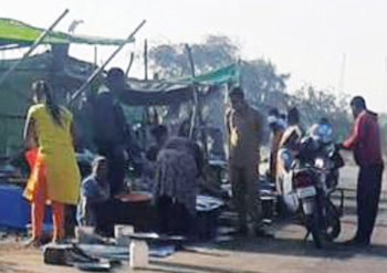 करंजामध्ये भरतोय अनधिकृत मासळी बाजार