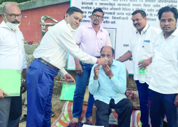 बी.जी. पाटील यांचे उपोषण स्थगित