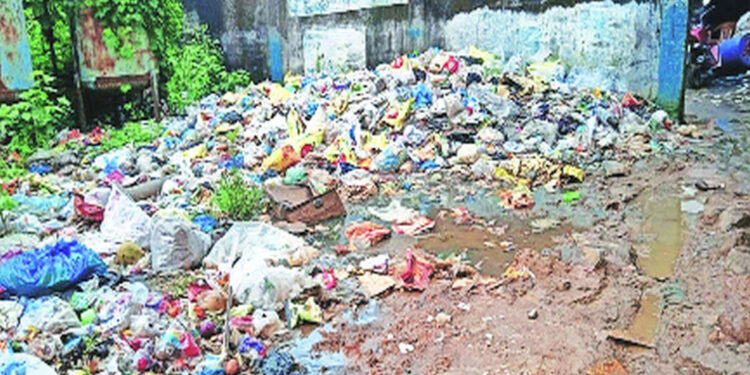 उरणच्या कचर्याला घोट ग्रामस्थांचा विरोध