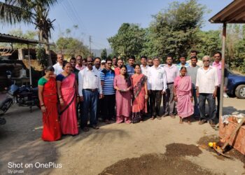 वाघ्रण घरगुती पाणी पुरवठा योजनेच्या कामाचा शुभारंभ