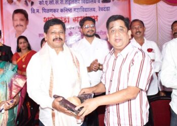 को.ए.सो. शिक्षक अनिल पाटील सेवानिवृत्त