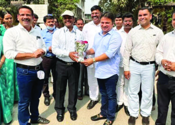 कोकण विभागीय परीक्षणास प्रीतम म्हात्रेंची हजेरी