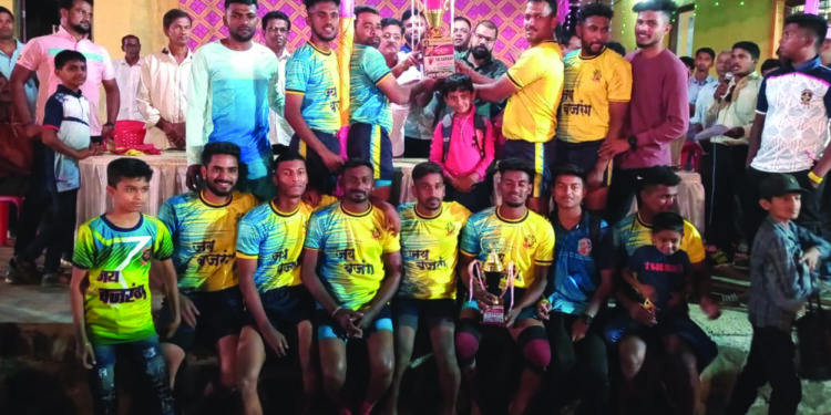 जय शंकेश्वर क्रिडा मंडळ कबड्डी स्पर्धा