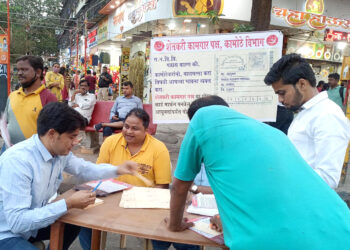 शेकापचे आयुक्तांना पत्र अभियान