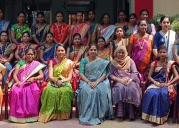 कोलाड येथे राष्ट्रवादीतर्फे महिलांचा सन्मान