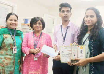 भाएसो इंजिनिअरिंगच्या विद्यार्थ्यांचे राज्यस्तरीय पोस्टर स्पर्धेत यश