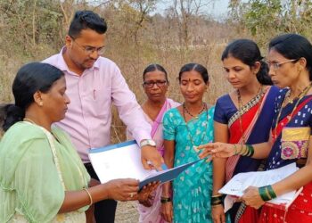 निगडे परिसरातील महारवाडा जागेवर अतिक्रमण