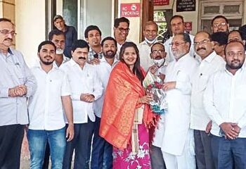 चिपळूणमध्ये युवक काँग्रेस पदाधिकार्‍यांचा सत्कार