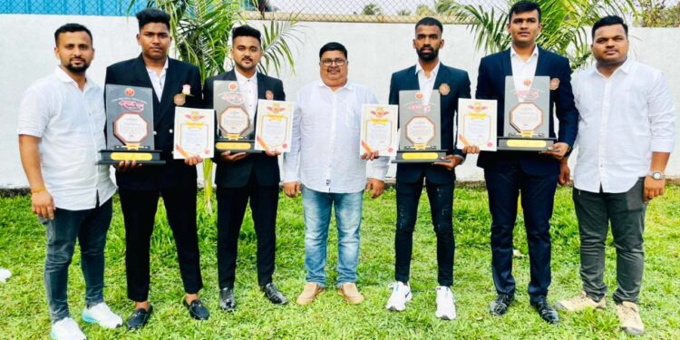 कराटे असोसिएशन इंडियाचे खेळाडू रायगड भूषणने सन्मानित