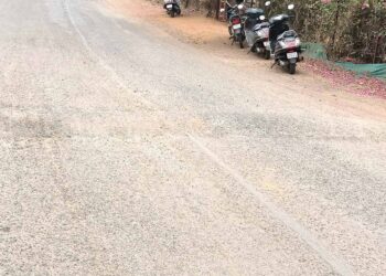 तळा शहरातील गतिरोधकांमुळे अपघात