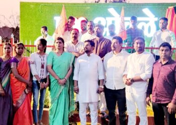 शिवजयंतीनिमित्त ओवळेमध्ये सेल्फी पॉईंट