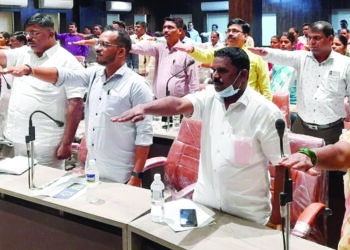 माझी वसंधुरा अभियानासाठी आम्ही शपथ घेतो