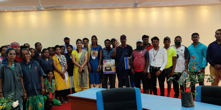 स्वच्छता प्रीमियर लीग बक्षीस वितरण कार्यक्रम