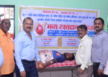 मुरुड येथे रक्तदान शिबीर यशस्वी; 239 रक्तदात्यांनी केले रक्तदान