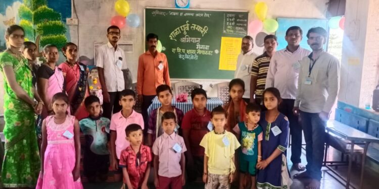 शालेय पूर्वतयारी अभियान मेळावा उत्साहात