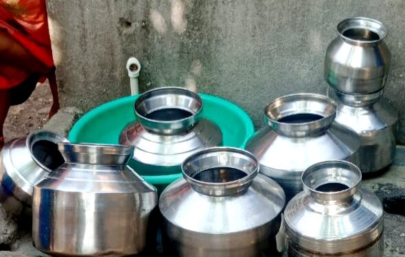 बार्डी गावातील ग्रामस्थांचे पाण्यासाठी हाल