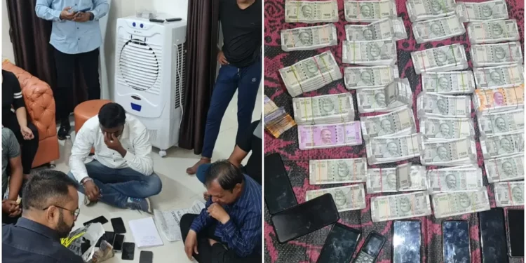 गुजरात-दिल्ली कॅपिटल सामन्यावर सट्टा ; 27 लाखांच्या रोकडसह आठ मोबाईल जप्त