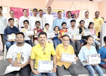 लायन्स क्लब मांडवा बुद्धिबळ स्पर्धेत सन्मिल, शंतनु, अपेक्षाची मोहोर