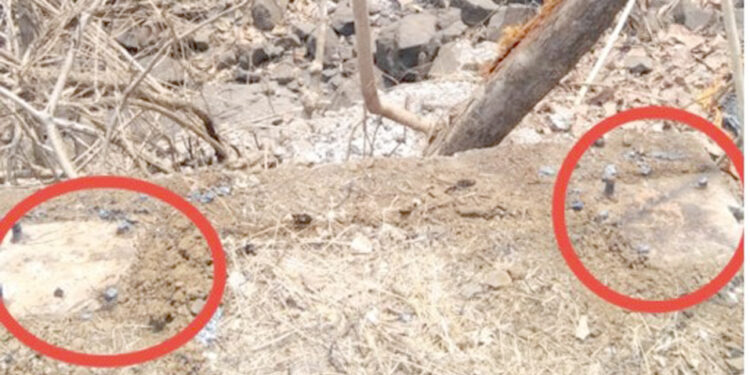 रस्त्यावरील लोखंडी पूलाची चोरी