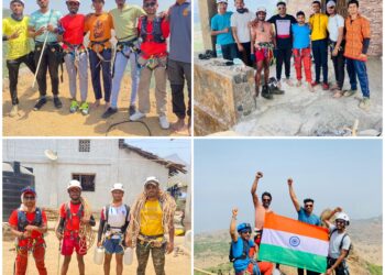 मनमौजी माऊंटेनियर्सने रचला इतिहास ; पाच दिवसात सर केले पाच सुळके