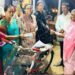 आंदोशी येथील गरजू विद्यार्थीर्नींना सायकल वाटप